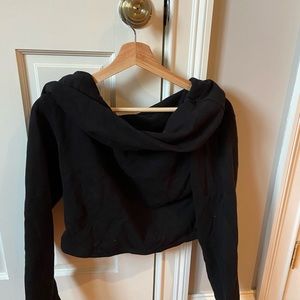 Black Mockneck Top